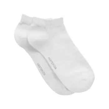 Resteröds Strømper 5P Organic Ankle Socks Hvid Str 40/45