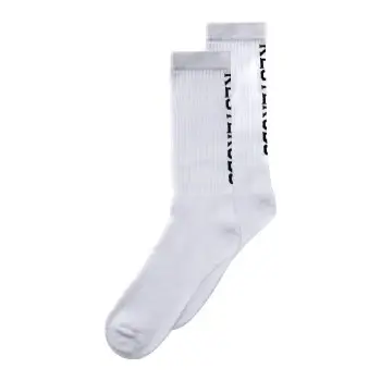 Resteröds Strømper 2P Logo Tennis Socks Hvid Str 40/45 Herre