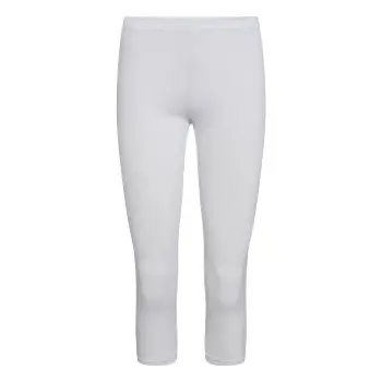 Decoy Bamboo Capri Hvid Bambus Small Dame