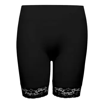 Decoy Hotpants With Lace Sort X-Large Dame