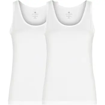 JBS of Denmark 2P Singlet Hvid Small Dame