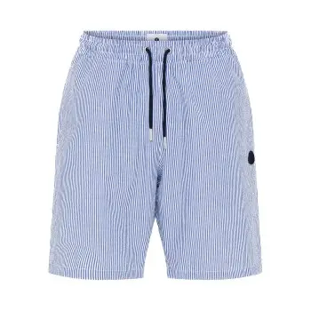 JBS of Denmark Seersuck Shorts Lyseblå Small Herre