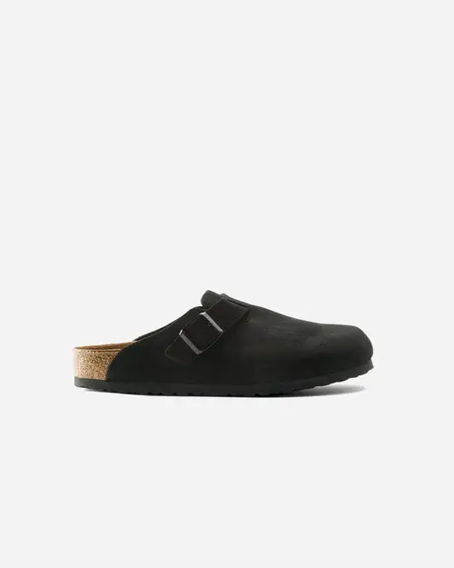 Boston Suede Leather - Black