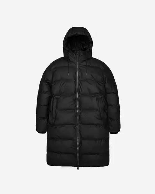 Alta Long Puffer Jacket W3T4 - Black