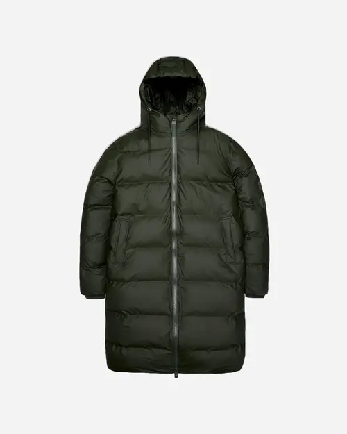 Alta Long Puffer Jacket W3T4 - Green