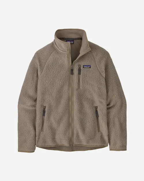 M's Retro Pile Jkt - Seabird Grey