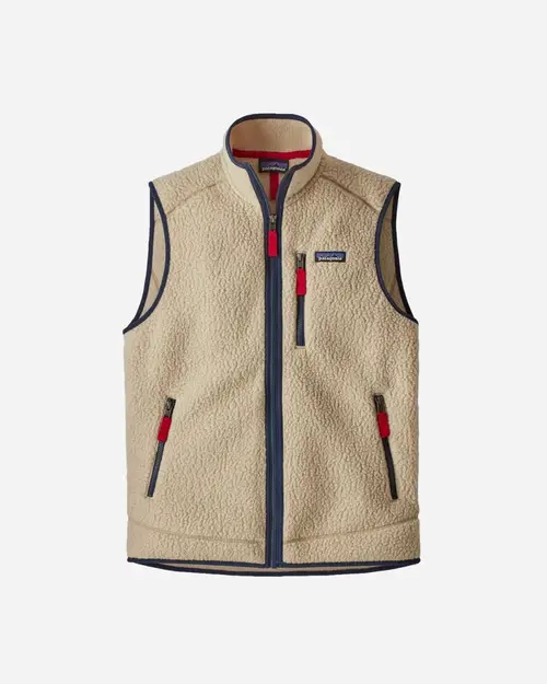 M's Retro Pile Vest - Khaki