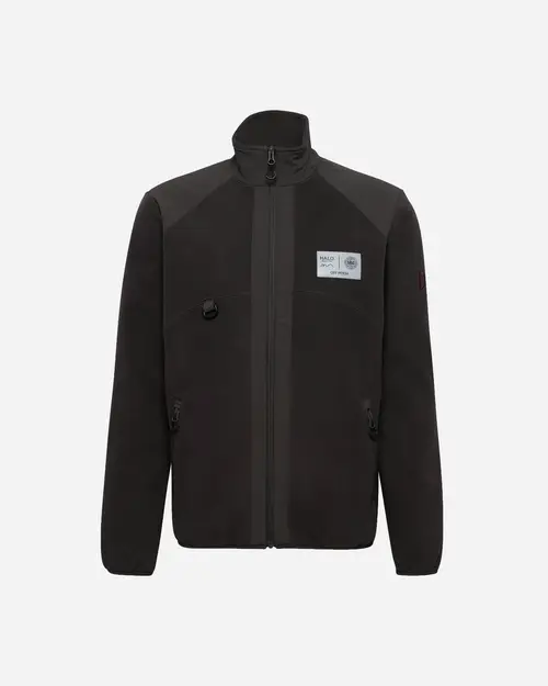 Halo Dbu Paneled Fleece Jacket - Raven