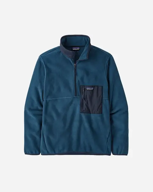 M's Microdini 1/2 Zip P/O - Tidepool Blue