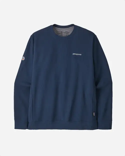 Fitz Roy Icon Uprisal Crew Sweatshirt - Lagom Blue