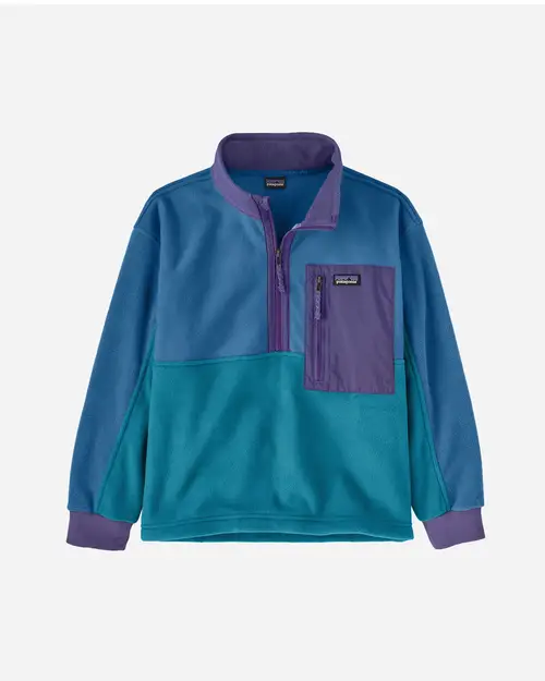 Teens Microdini 1/2 Zip P/O - Bayou Blue