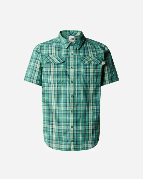 M S/S Pine Knot Shirt - Gemstone Green Plaid