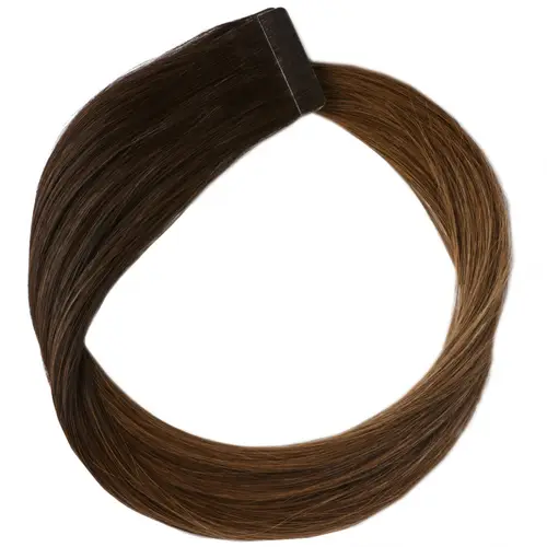 Rapunzel of Sweden Premium Tape Extensions - Classic 4 (50 cm) O2.3/5.0 Chocolate Brown Ombre