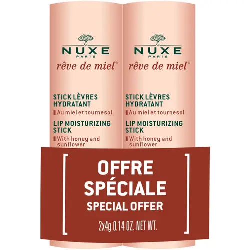 Nuxe rêve de miel Lip Moisturizing Stick Duopack