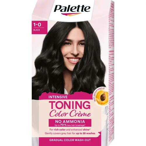 Schwarzkopf Intensive Toning Color Crème  1-0 Black