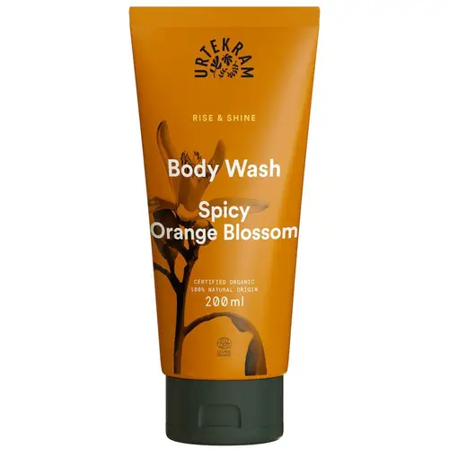 Urtekram Rise & Shine Spicy Orange Blossom Body Wash 200 ml