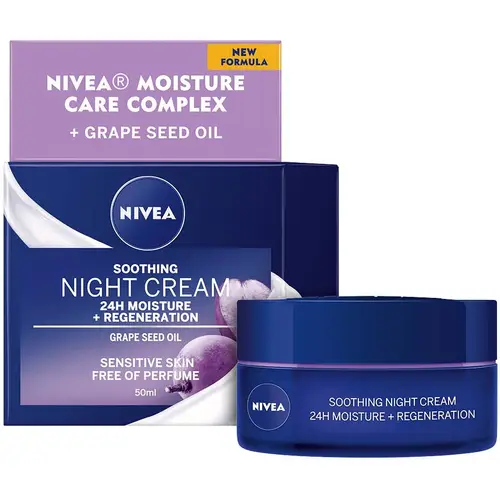 NIVEA Nattkräm Soothing Night Cream 50 ml