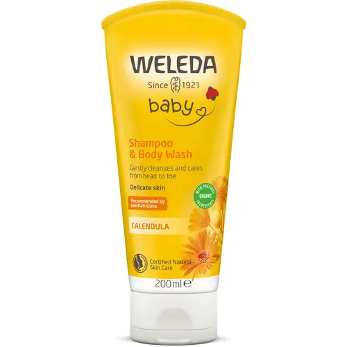 Weleda Calendula Shampoo & Body Wash 200 ml