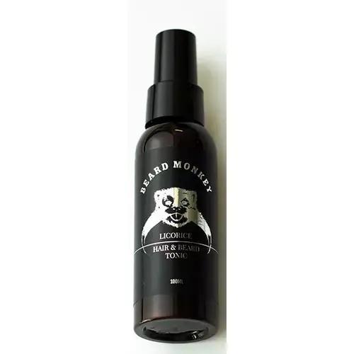 Beard Monkey Hair & beard tonic Licorice  100 ml