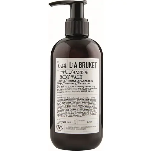 L:a Bruket Flydende Sæbe Salvia/Rosmarin/Lavendel 240 ml