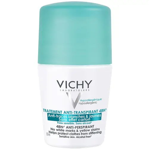 VICHY Anti-Trace Antiperspirant Deodorant Roll-on 48h