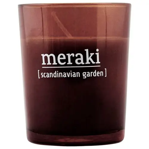 Meraki Scandinavian Garden Scented Candle