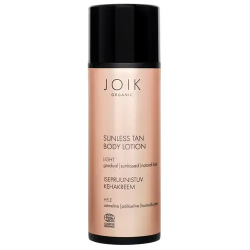 JOIK Organic Sunless Tan Body Lotion Light