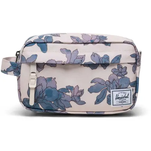 Herschel Chapter Small Travel Kit Moonbeam Floral Waves