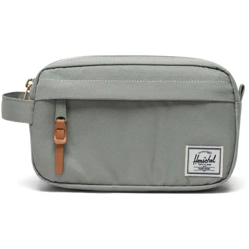 Herschel Chapter Small Travel Kit Seagrass/White Stitch