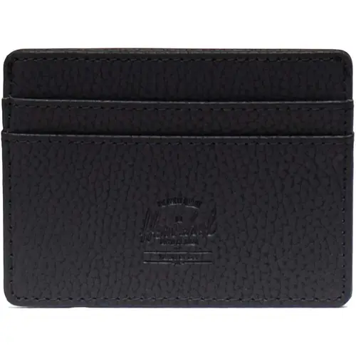 Herschel Charlie Cardholder Vegan Leather Black