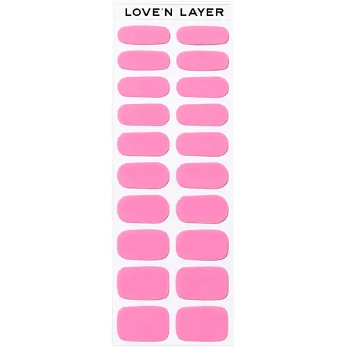 Love'n Layer   Solid Layers Poppy Pink