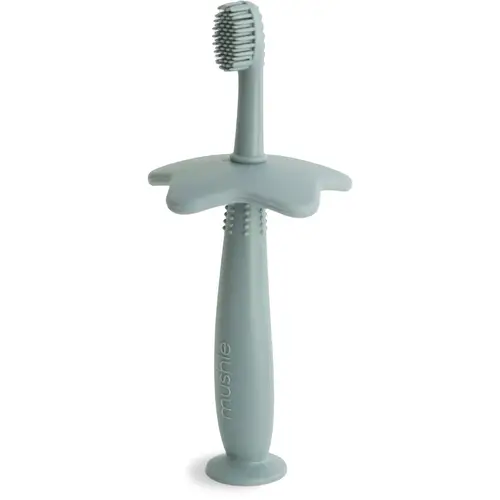 Mushie Star Training Toothbrush Cambridge Blue