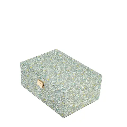 Bon Dep Jewelry Box Square Liberty Katie and Millie Green