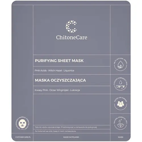 Chitone ChitoneCare Purifying Sheet Mask 23 ml