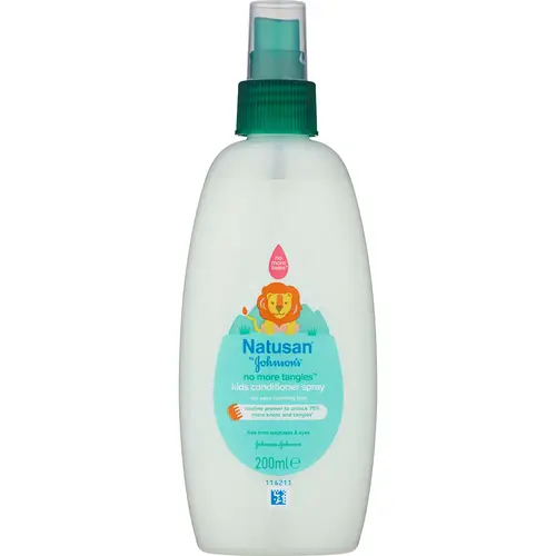 Natusan by Johnson's No More Tangles Kids Conditioner Spray 300 m