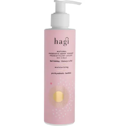 Hagi Natural Probiotic Moisturizing Body Yogurt Bali Holiday 200