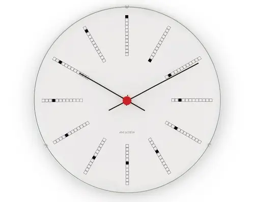 Arne Jacobsen Clocks Arne Jacobsen Bankers ur Ø 210 mm