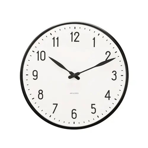 Arne Jacobsen Clocks Arne Jacobsen Station-ur Ø29 cm