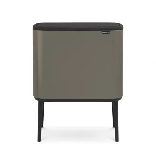 Brabantia Bo touch bin 11+23 liter Platinum