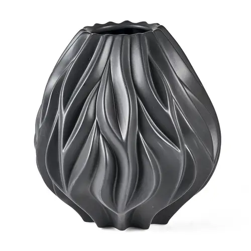 Morsø Flame vase 23 cm Sort