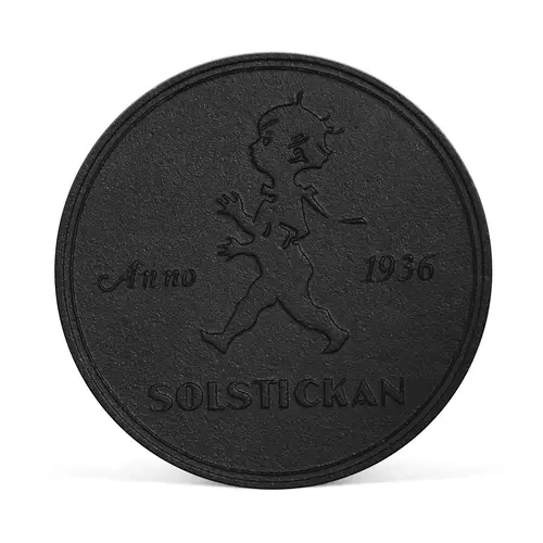 Solstickan Design Solstickan bordskåner Ø19 cm Sort