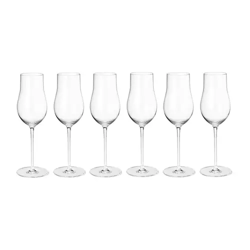 Georg Jensen Sky champagneglas 25 cl 6-pak Klar