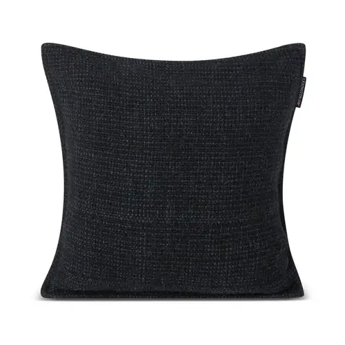 Lexington Structured Wool Cotton mix pudebetræk 50x50 cm Dark gray