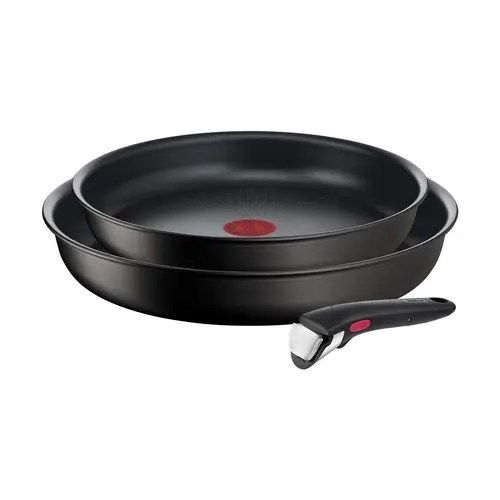 Tefal Ingenio Unlimited stegpandesæt 3 dele Sort