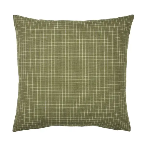 Broste Copenhagen Bodil pudebetræk 50x50 cm Grape leaf green