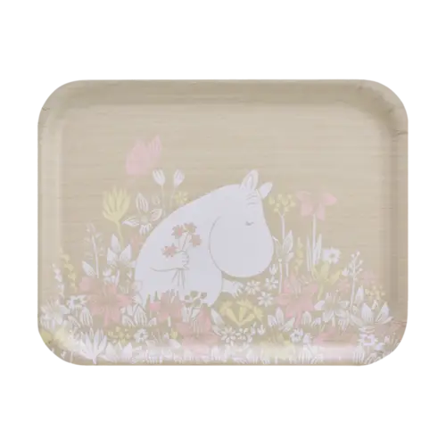 Muurla Moomin bakke 28x36 cm Flower field