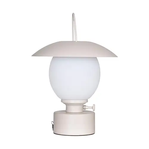 By Rydéns Castro bordlampe IP44 USB Sandbeige