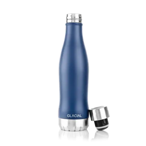 Glacial Glacial vandflaske 400 ml Matte navy