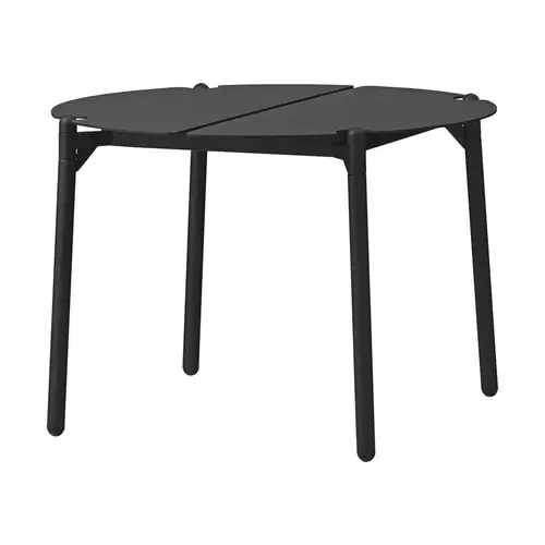 AYTM NOVO loungebord Ø50x35 cm black