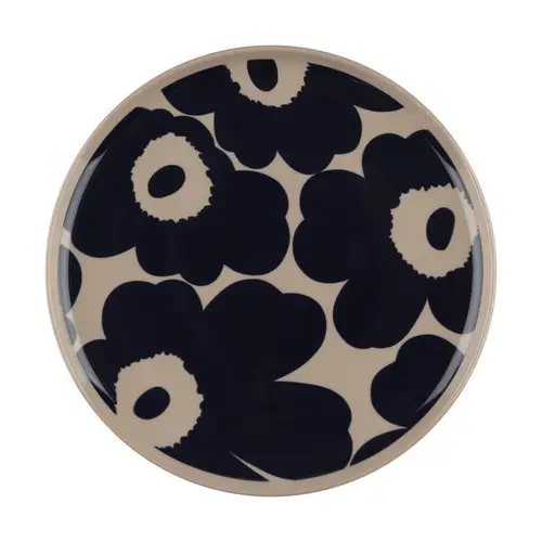 Marimekko Unikko tallerken Ø20 cm Terra-dark blue